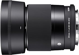 سيجما عدسة 30mm F1.4 كونتيمبوراري Dc Dn لسوني E – الإصدار السعودي مع دعم الضمان السعودي