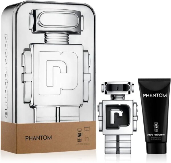 Paco Rabanne Phantom Eau De Toilette Spray 100 ml Set 2 Parts 2022