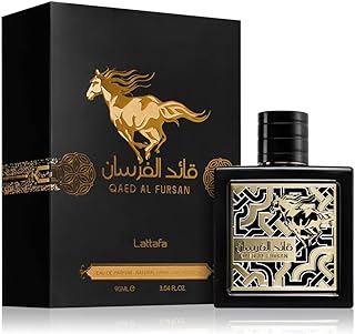 عطر قايد الفرسان او دي بارفان 90 مل للجنسين من لطافة، هدية مثالية، عطر شرقي حلال، مكونات عالية الجودة