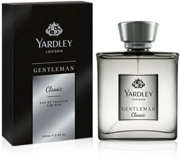 ياردلي عطر جنتل مان فريش وودي كلاسيك للرجال من لندن، 100 مل – عبوة من قطعة واحدة- (متعدد الالوان)