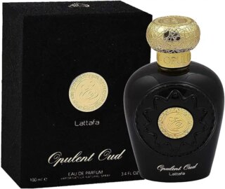 عطر اوبيلنت عود مسك بلو بلاك وايت من لطافة حلال عطار او دو بارفان 100 مل (اوبيلنت عود )، للنساء