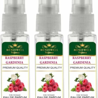 Menjewell Raspberry Gardania Eau De Parfum For Women| Luxury Apparel Parfum| EDP For Women (Pack Of 3) 8ml