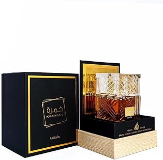 عطر خمرة مع بخاخ عطر مجاني 3 مل – عطر عربي فاخر للرجال والنساء – سويت او دي بارفان والفانيليا وخشب العنبر – فاخر يدوم طويلا – او دو بارفان 100 مل