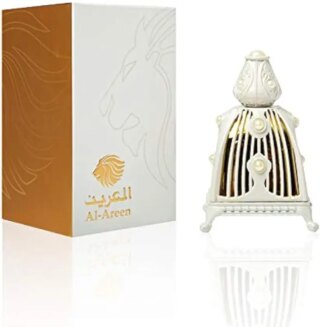 زيت عطري دهن العرين للجنسين من الدخيل للعود، 18 مل، ابيض