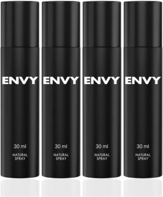 انفي عطر بخاخ طبيعي للرجال – 30 مل (عبوة من 4 قطع) | عطر او دي بارفان يدوم طويلا للرجال