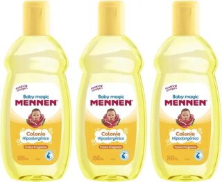 كولونيا بيبي ماجيك مينين – Colonia مينين Para Bebe (عبوة من 3 قطع)، للجنسين، 8 أونصة