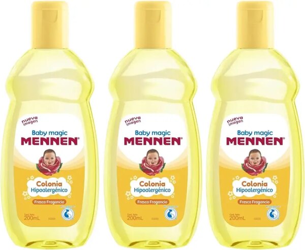 كولونيا بيبي ماجيك مينين – Colonia مينين Para Bebe (عبوة من 3 قطع)، للجنسين، 8 أونصة