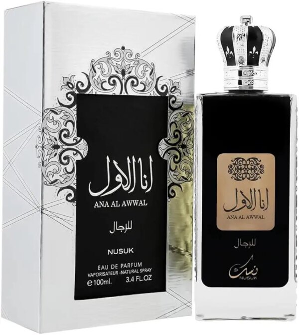 نو سوك بخاخ عطر فاخر برائحة منعشة ومهدئة يدوم طويلا للرجال من انا الاول، 100 مل