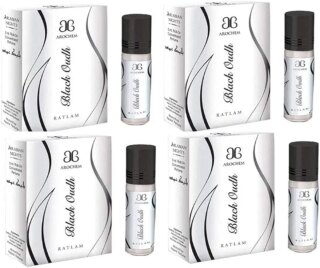 عطر عطر ايترا يدوم طويلا للجنسين من عطار | عطر عود اسود عبوة من 4 قطع (6 مل لكل قطعة)..