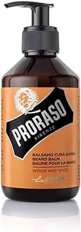 بلسم اللحية برائحة الخشب والتوابل، بلسم اللحية المعطر ينعم ويحمي ويخفف من الحكة والانزعاج، صنع في ايطاليا، 200 مل من بروراسو 2