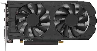 بطاقات رسومات العاب AMD RX580، 8GB DDR5 256 بت، بطاقة رسومات فيديو للكمبيوتر، PCI Express 3.0 مع مروحة مزدوجة، واجهة وسائط متعددة HD، منافذ DVI/DP للكمبيوتر المكتبي (RX580 8G D5)