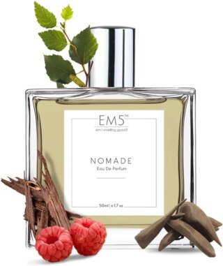 عطر نوميد للجنسين من اي ام 5 | او دي بارفان | بخاخ للرجال والنساء | عطر قوي ويدوم طويلا | عطر برائحة العنبر والعود المدخن | هدية فاخرة للرجال والنساء | 50 مل