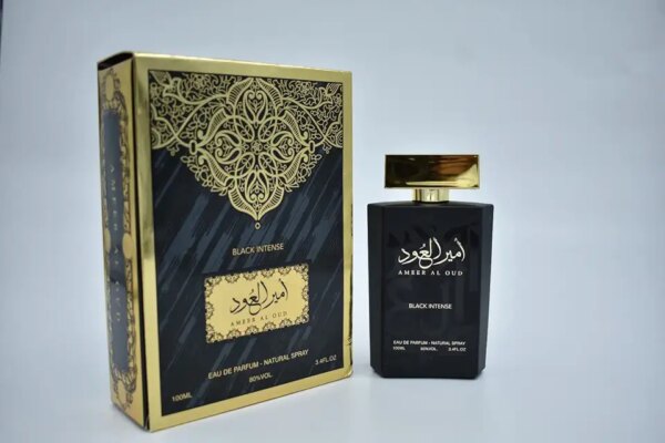 او دي بارفان امير العود للرجال من الماس، 100 مل عبوة سوداء