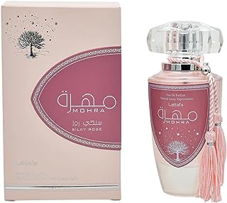 لطافة عطر سيلكي روز للنساء من موهرا، 100 مل | عطر فاخر يدوم طويلا | او دي بارفان | عطر يدوم طوال اليوم