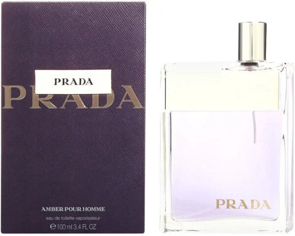 برادا عطر امبر للرجال او دي تواليت، 100 مل