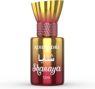 عطر شانايا عطار فاخر للجنسين من عادل قادري، خال من الكحول بنسبة 100%، عطر يدوم طويلا، 0.4 اونصة