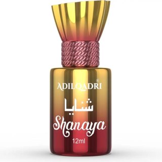 عطر شانايا عطار فاخر للجنسين من عادل قادري، خال من الكحول بنسبة 100%، عطر يدوم طويلا، 0.4 اونصة