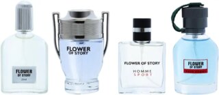 مجموعة عطر كولونيا تشارمينغ ستوري فلاور للرجال من جوليريتك، 4 قطع