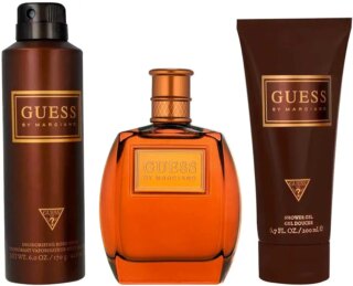مجموعة عطر جيس من مارسيانو للرجال – او دو تواليت، 100 مل و200 مل جل استحمام و226 مل بخاخ للجسم (2020)