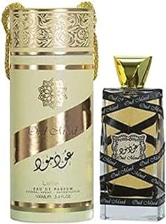 بخاخ او دي بارفان عود مود باللون الذهبي عطر للجنسين 100 مل