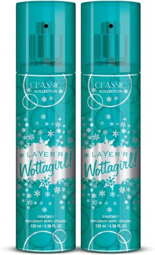 ليرير بخاخ معطر للجسم للنساء من مجموعة فانتازي كلاسيك من وتاجيرل | عطر يدوم طويلا (135 مل) (عبوة من قطعتين)