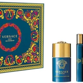 VERSACE EROS (M) SET EDT 100ML+10ML SPRAY+75ML DEOSTICK