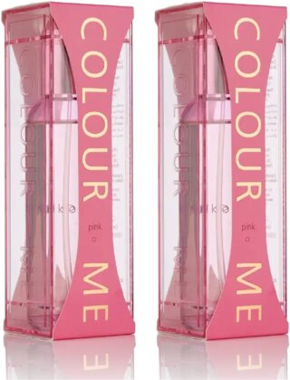 كولور مي عطر بينك للنساء - او دي بارفان 3.4 اونصة من ميلتون لويد (عبوة من قطعتين، 2 × 3.4 اونصة)، 3.40 اونصة سائلة (عبوة من قطعتين) 01E2PP