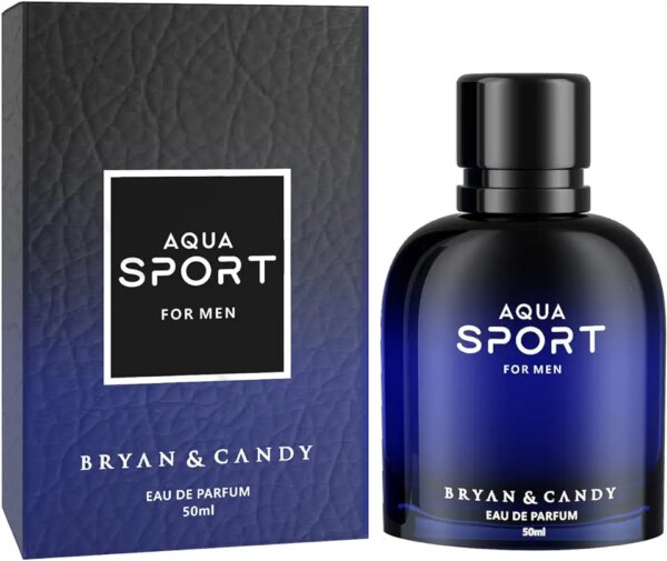 برايان اند كاندي او دي بارفان اكوا سبورت للرجال، 50 مل، عطر يدوم طويلا يجمع بين الانتعاش والرائحة المهدئة
