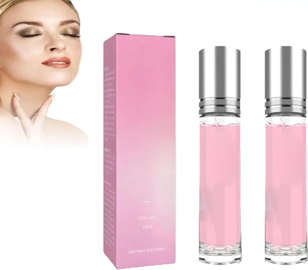 عطر جذاب في زجاجة من اتراكشن ان ايه بوتل، عطر فرمون لطيف يدوم طويلا للنساء (قطعتان)