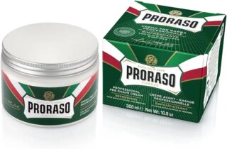 كريم ما قبل الحلاقة منعش وتوحيد اللون من Proraso بزيت الأوكالبتوس والمنثول للرجال ، 10.9 أونصة
