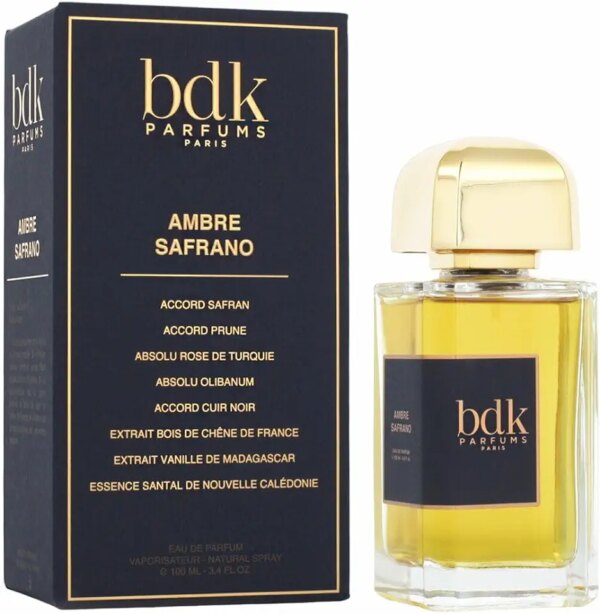 بي دي كيه بيرفيوم عطر امبر سافرانو او دو بارفان 100 مل