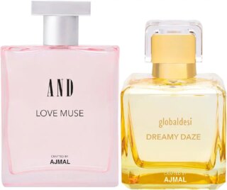 عطر اند لوف ميوز او دي بارفان 50 مل وجلوبال ديسي Dreamy Daze او دو بارفان 100 مل + 2 عطر
