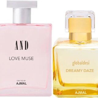 عطر اند لوف ميوز او دي بارفان 50 مل وجلوبال ديسي Dreamy Daze او دو بارفان 100 مل + 2 عطر