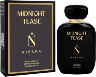 عطر ميدنايت تيز او دي بارفان من نيسارا – 100 مل | عطر للنساء | بخاخ او دي بارفان | يدوم طويلا | عطر ناعم | برائحة الزهور الخشبية والمسك | فاخر للجميع