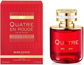 عطر كواتر ان روج او دي بارفان للنساء من باوتشيرون، بحجم 50 مل