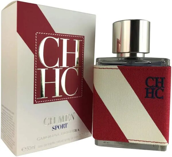 بخاخ عطر او دي تواليت سي اتش سبورت للرجال من كارولينا هيريرا، 1.7 اونصة – شفاف