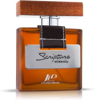 عطر جان بول دوبون Scripture Weirwood او دي تواليت للرجال من جيه بي دي، عطر شرقي وزهور وخشبي، عطر ذكوري يدوم طويلا للرجال – 100 مل