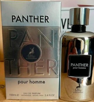 او دي بارفان بانثر بور هوم من الحمبرا 100 مل | عطر فاخر يدوم طويلا | رائحة عطرية مستوردة فاخرة للرجال | مجموعة هدايا عطور | لجميع المناسبات (عبوة من قطعة واحدة)