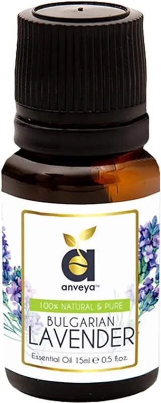 زيت عطري برائحة اللافندر البلغاري من أنفييا ، طبيعي ونقي 100٪ ، 15 مل ، للشعر والبشرة والوجه والنوم المريح ومعطر الرائحة.