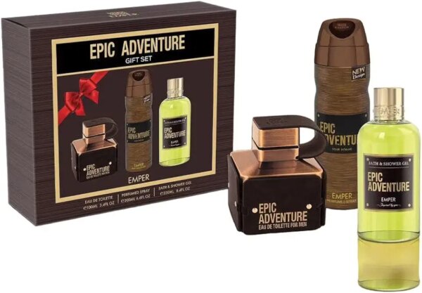 طقم عطر ادفينشر ايبك امبر 3 قطع 100مل