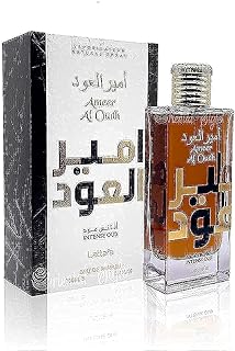 عطر امير العود للرجال، عطر مستورد برائحة العود، مركز ويدم طويلا من لطافة، 100 مل (عبوة من 1)