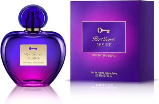 عطر للجنسين بخاخ او دي تواليت هير سيكريت من انطونيو بانديراس 2.7 اونصة