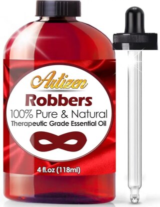زيت عطري من ارتيزن روبرز بليند (نقي وطبيعي 100% - غير مخفف) من الدرجة العلاجية - زجاجة كبيرة 4 اونصة - مثالية للعلاج العطري والاسترخاء وعلاج البشرة والمزيد!