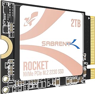 محرك PCIe 4.0 M.2 2230 SSD روكيتQ4 2230 بذاكرة مستديمة سعة 2TB عالي الاداء من سيبرينت لستيم ديسك واسوس روج الي والكمبيوتر الصغير [SB-213Q-2TB]، nvme، محرك أقراص ذو حالة ثابتة