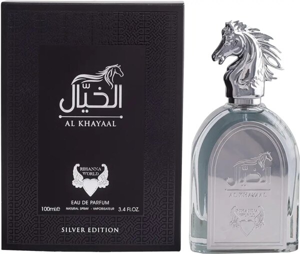 عطر او دي برفان الخيال اصدار فضي للرجال من ريانا وورلد، 100 مل