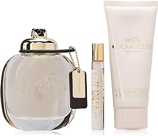 مجموعة هدايا كوتش باي كوتش – بخاخ ماء عطر 3 اونصة + بخاخ ماء عطر صغير 0.25 اونصة + لوشن للجسم 3.3 اونصة/ — (للنساء)