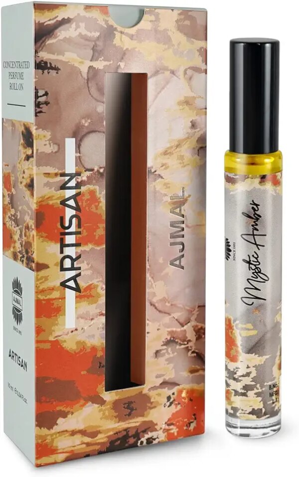 اجمل عطر ميستيك امبر المركز من ارتيسان – 10 مل، هدية تدوم طويلا للرجال والنساء حصريا عبر الانترنت