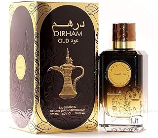 عطر درهم عود 100 مل للرجال من ارض الزعفران او دو بارفان اورينتال مسك وخشب الصندل