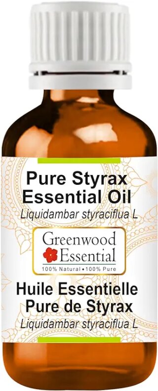 زيت النعناع العطري النقي الأساسي من جرينوود (ليكويد ستايراسيفوا L) طبيعي بدرجة علاجية التقطير بالبخار 30 مل (30 مل)