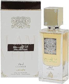 عطر انا ابيض من لطافة – ماء عطر مستورد طويل الأمد 100 مل للرجال والنساء، عبوة من قطعة واحدة